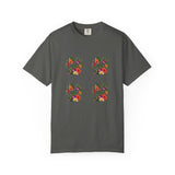 Floral Puppy Paws T-shirt | Dog Lover Tee