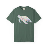 Pastel Sea Turtle T-shirt | Watercolor Marine Life Tee