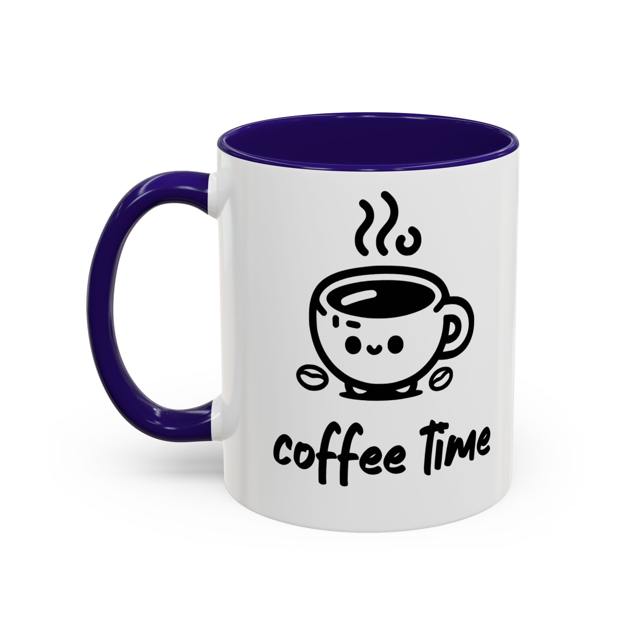 Kawaii Coffee Time Mug | Ceramic Coffee Mug