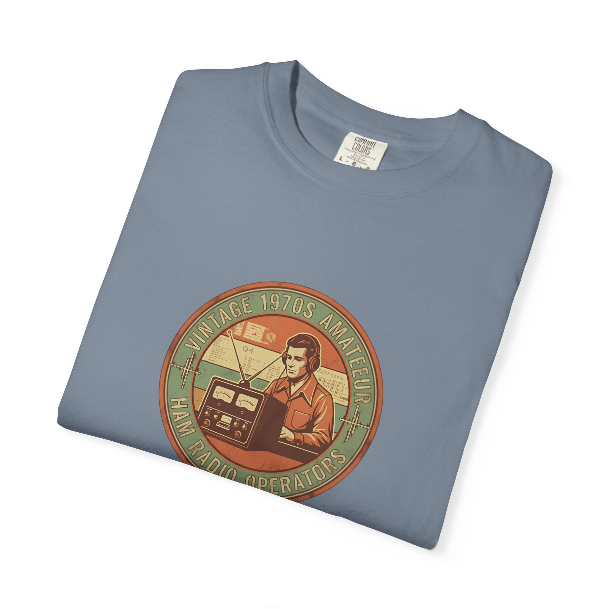70s Retro Radio Ham T-shirt | Vintage Ham Radio Design