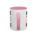Hug in My Mug Mug | Cute Pink Cup, Heart Coffee Design
