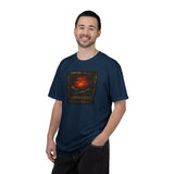 Eternal Voyage Sunset Illustration T-Shirt | Vintage Ocean Scene