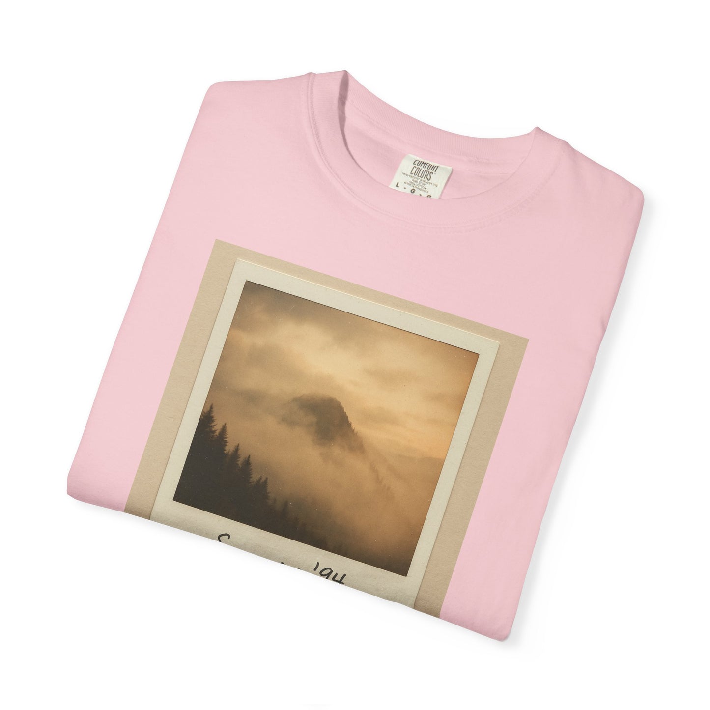 Vintage Polaroid Mountain Photo T-Shirt | Summer '94