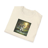 Slow Living Sloth Golfer T-Shirt | Zen Sportswear Tropical Golf Silas