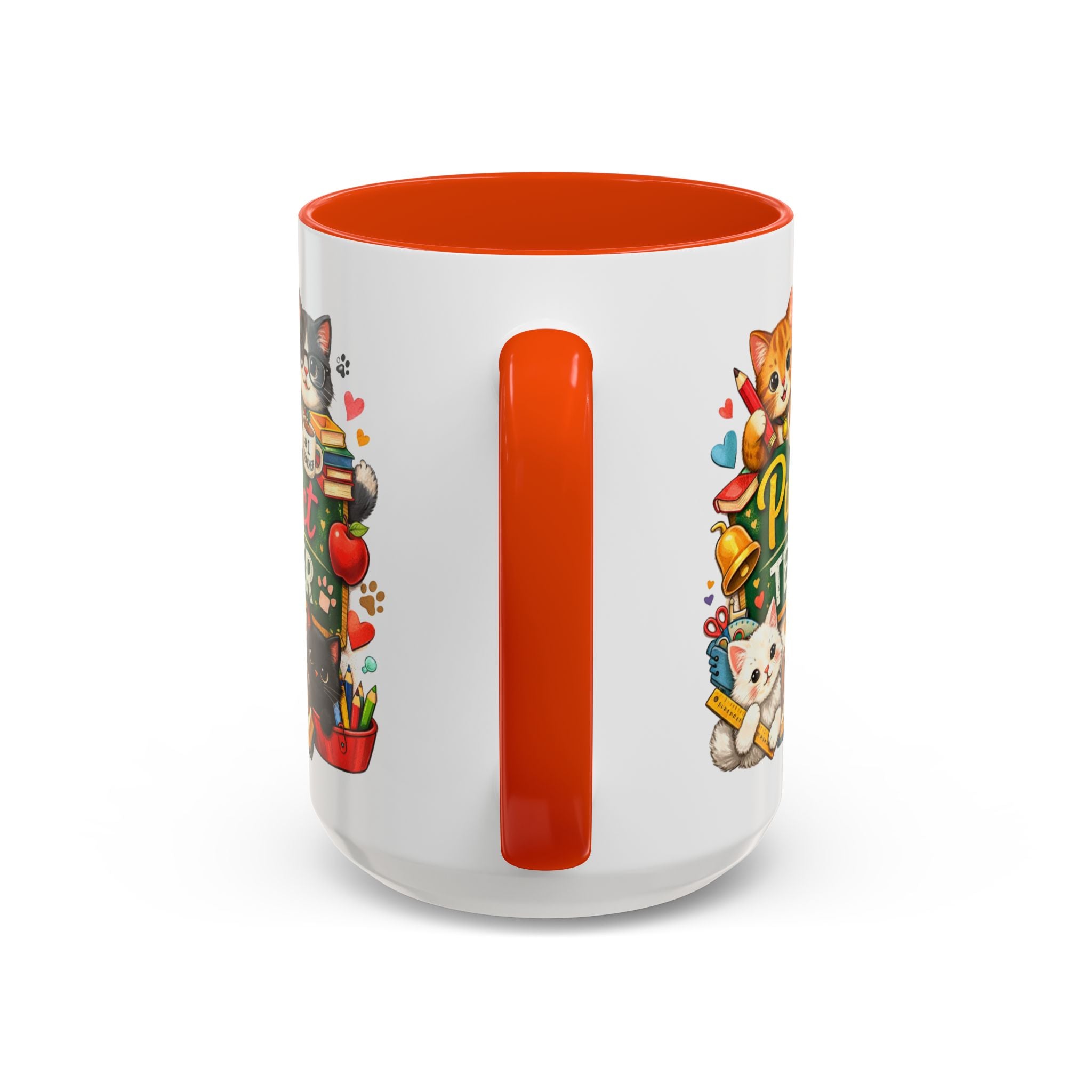 Purr-fect Teacher Mug | Cat Classroom Design, 11oz or 15oz
