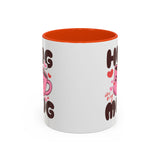 Hug in My Mug Mug | Cute Pink Cup, Heart Coffee Design