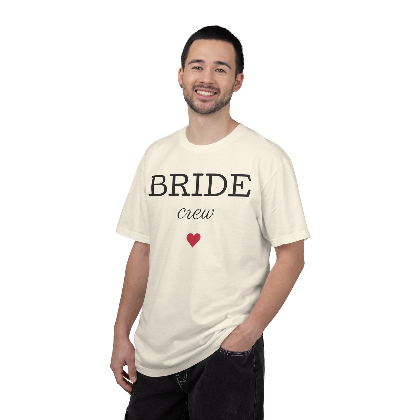 Bride Crew T-Shirt | Bachelorette Party Tee, Heart Bridesmaid Shirt