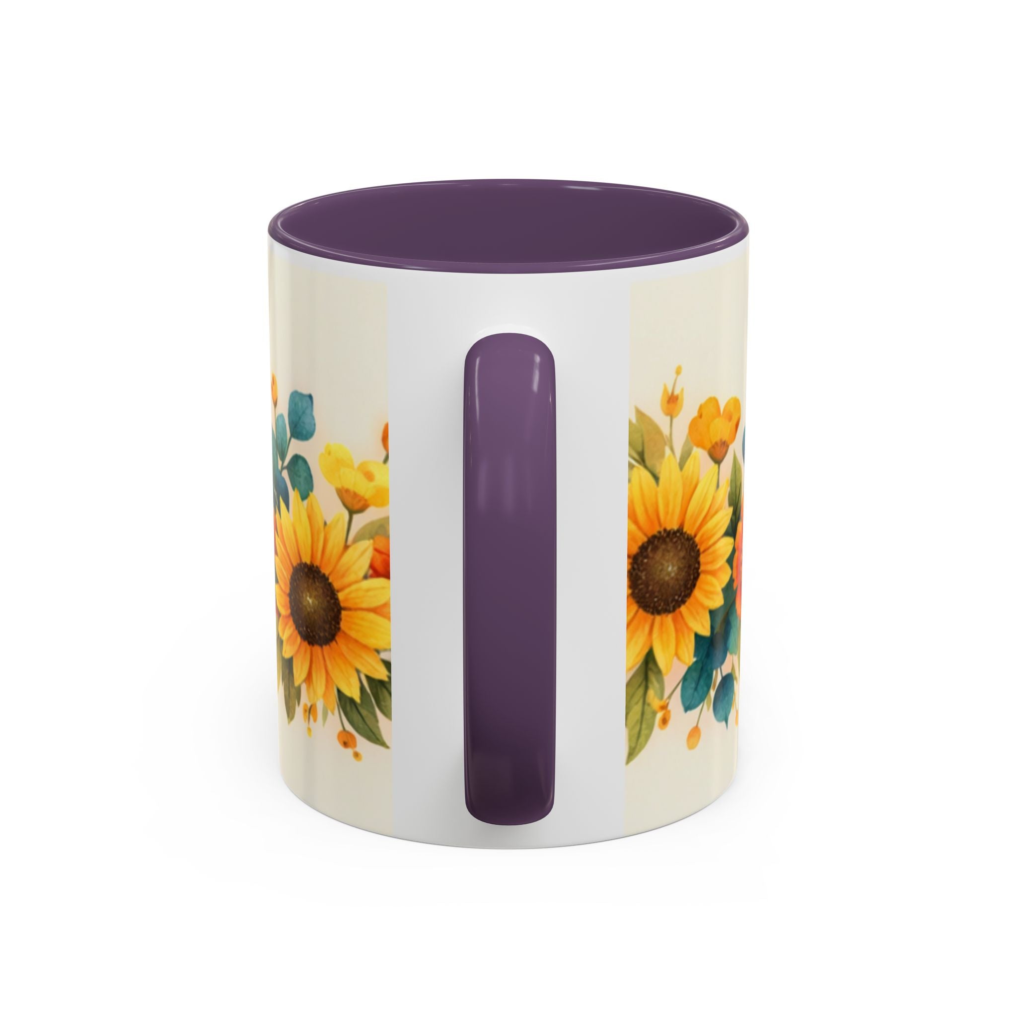Every Day Is A Fresh Start mug | Floral sunflower coffee mug