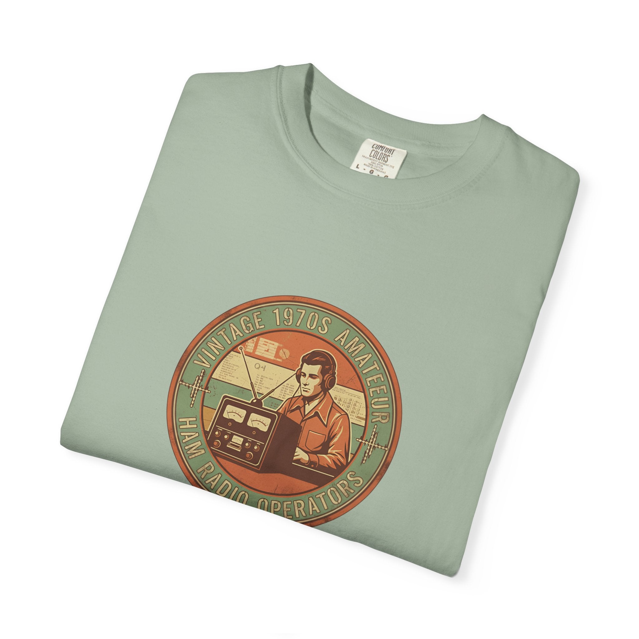70s Retro Radio Ham T-shirt | Vintage Ham Radio Design