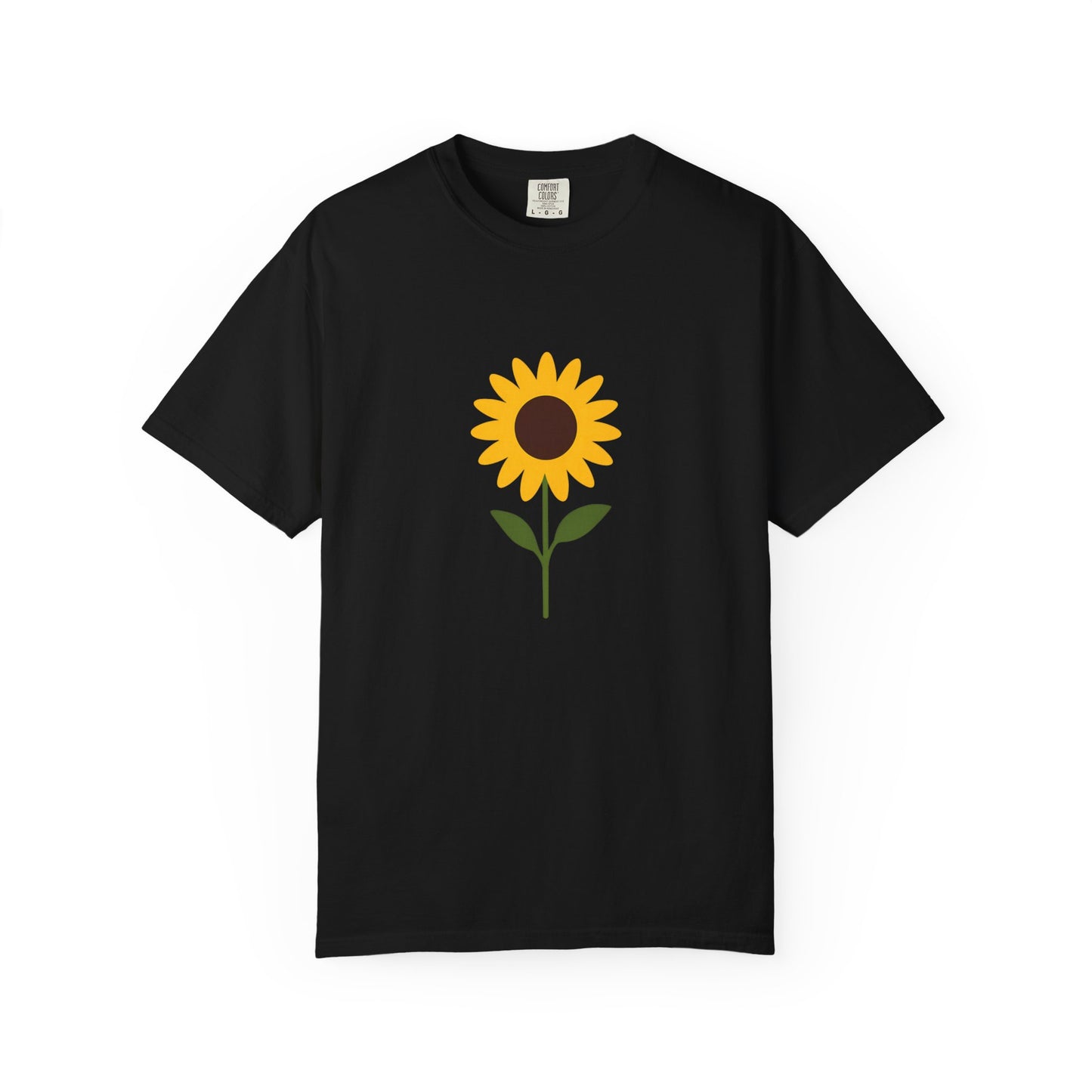 Sunflower Graphic T-shirt | Minimal Floral Tee