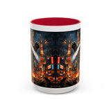 Catzilla Tokyo Cityscape Mug | Color Interior 11oz 15oz