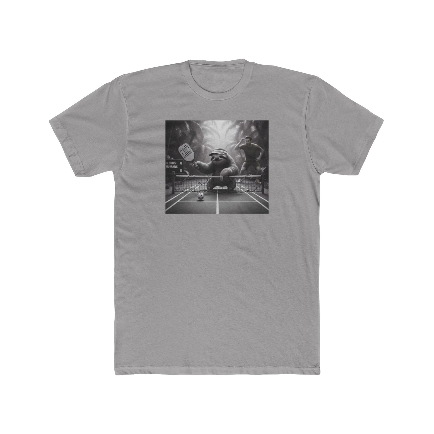 Dink-Shot Sloth Pickleball Tee | Slow-Motion Sportswear Parody