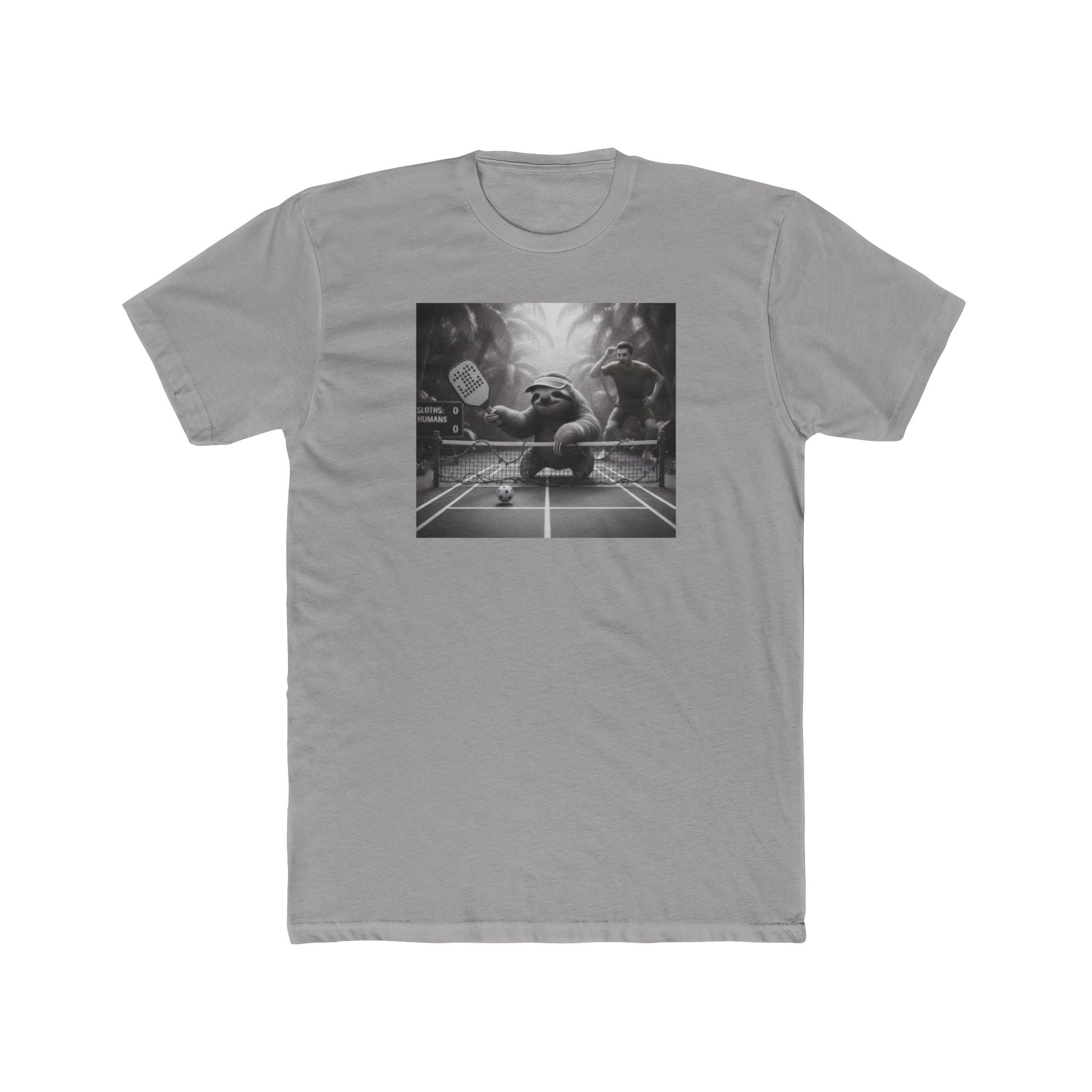 Dink-Shot Sloth Pickleball Tee | Slow-Motion Sportswear Parody