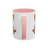 Meditating Yorkshire Terrier Mug | Accent Coffee Mug 11oz 15oz