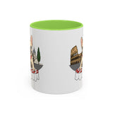 French Bulldog Pasta in Rome Mug | Ceramic Coffee Cup