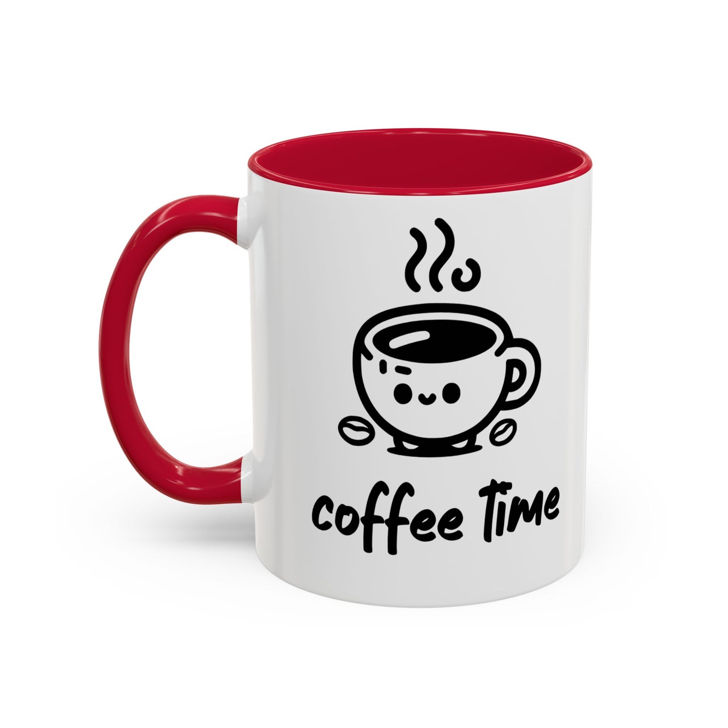 Kawaii Coffee Time Mug | Ceramic Coffee Mug