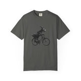 Goat Riding Bicycle T-shirt | Funny Animal Bike Tee