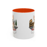 French Bulldog Pasta in Rome Mug | Ceramic Coffee Cup