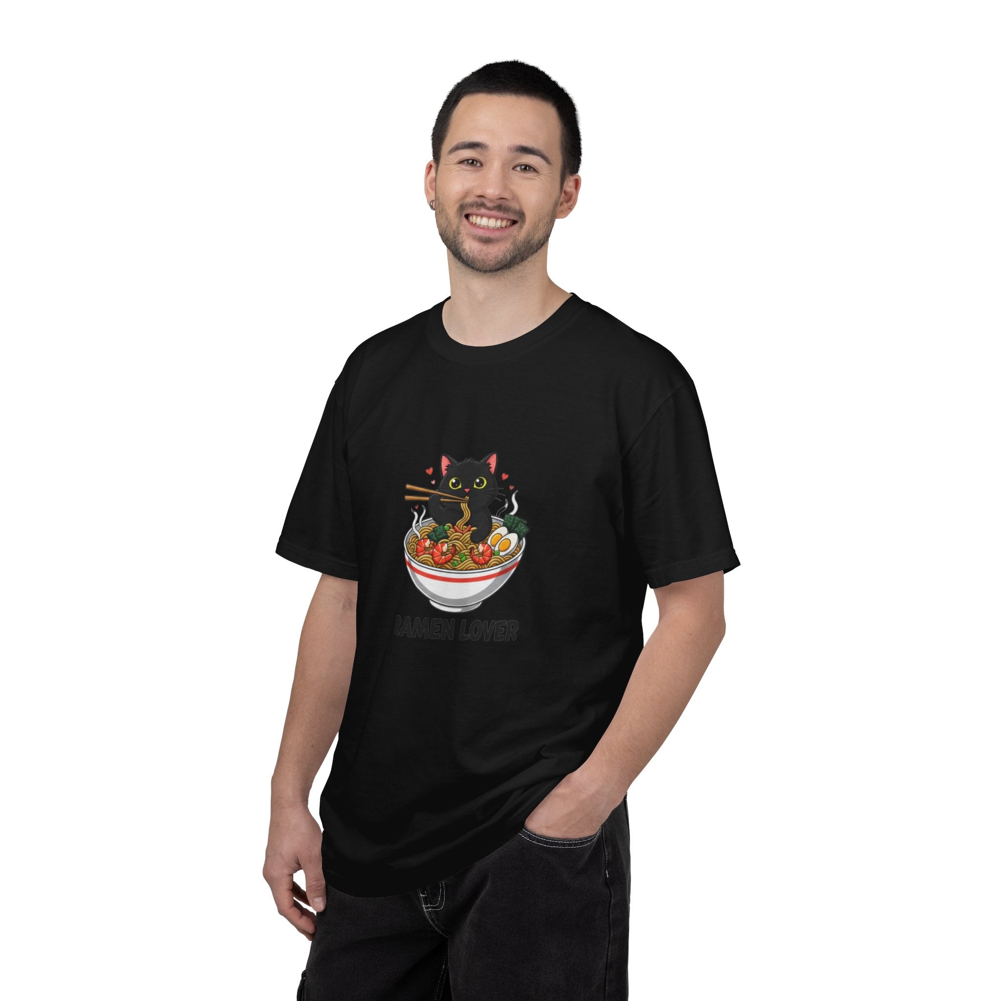 Ramen Cat Garment-Dyed T-shirt