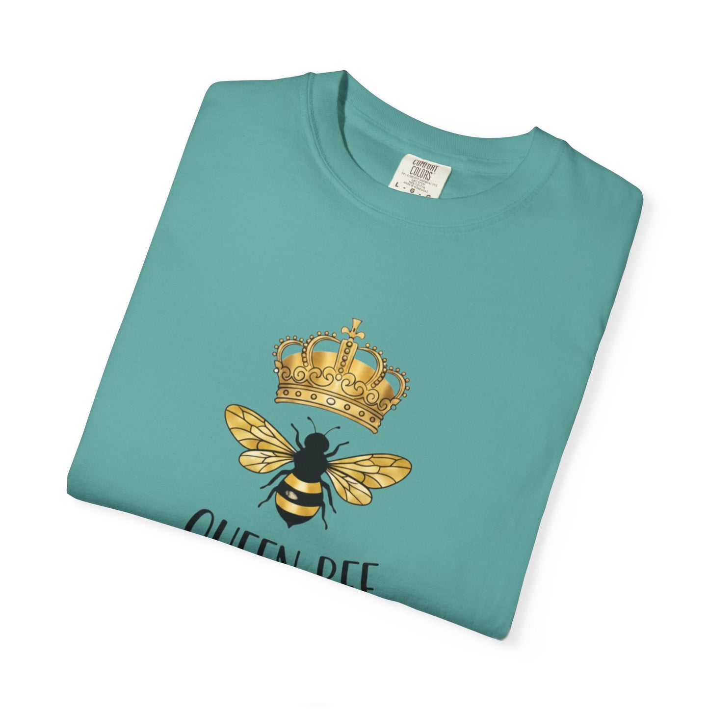 Queen Bee crown illustration T-Shirt | bee graphic tee