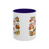 Nonna Holiday mug | Italian grandma kitchen design, vintage food icons