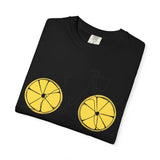 Lemon Wheel Bicycle T-shirt | Citrus Bike Graphic Tee