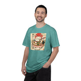 Maneki Neko Ramen Cat T-shirt | Lucky Cat Bowl Graphic Japanese Style