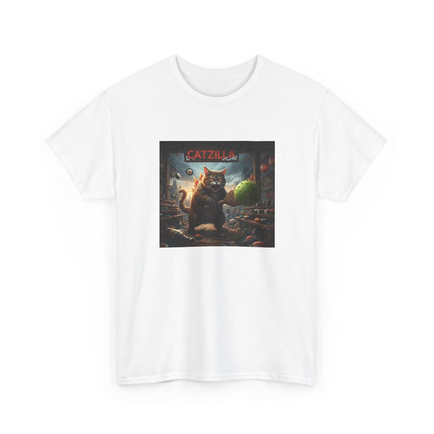 CATZILLA Unisex Heavy Cotton Tee