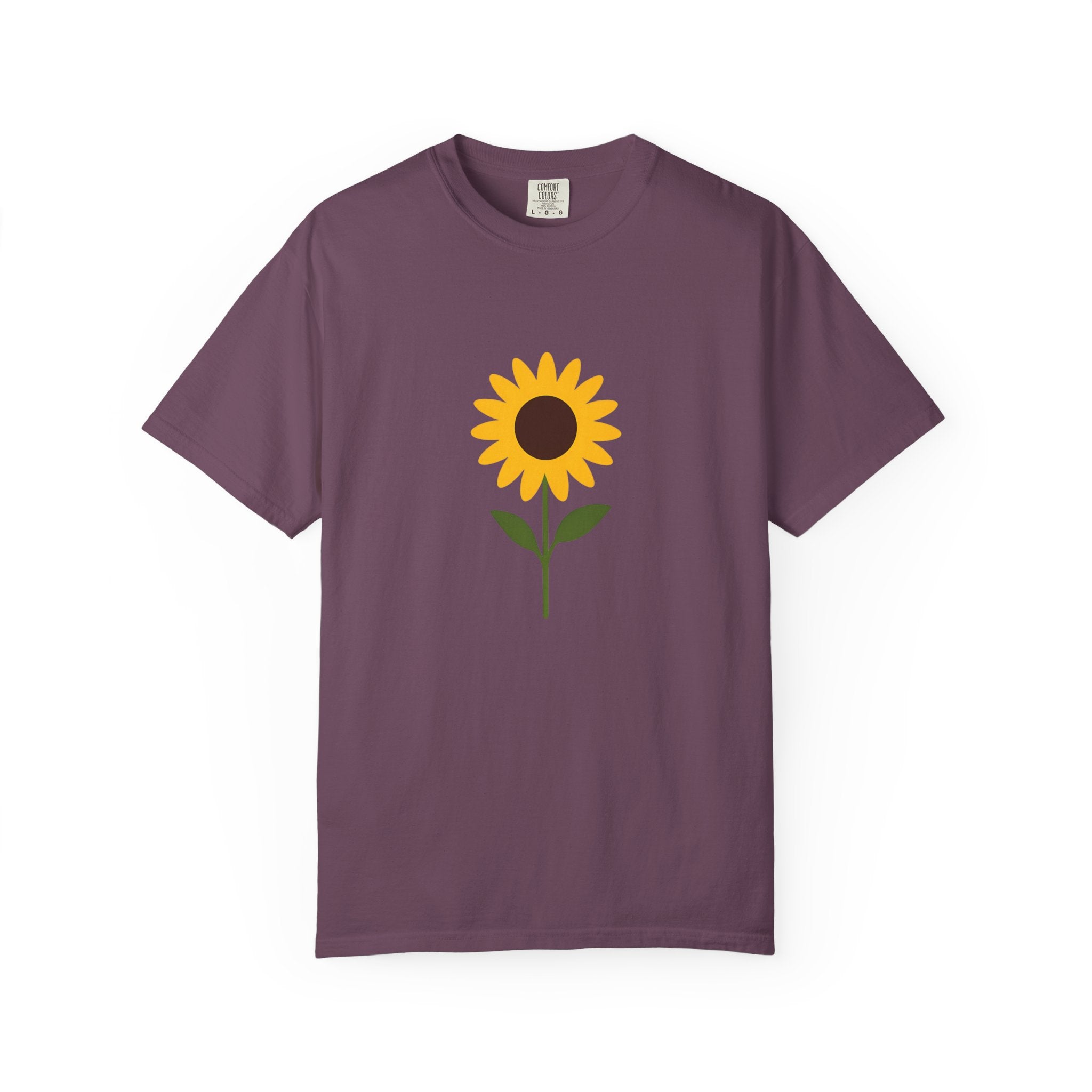 Sunflower Graphic T-shirt | Minimal Floral Tee