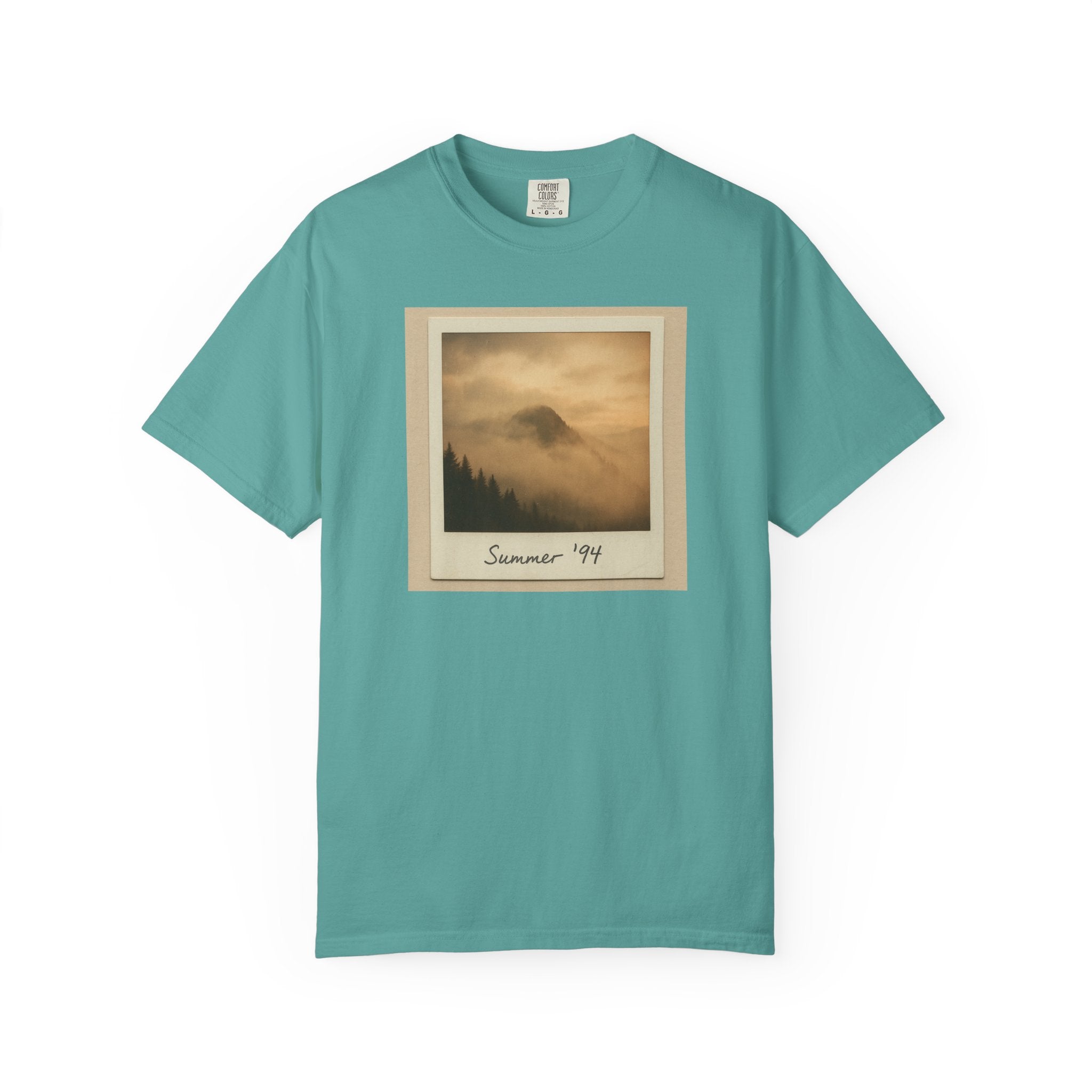 Vintage Polaroid Mountain Photo T-Shirt | Summer '94