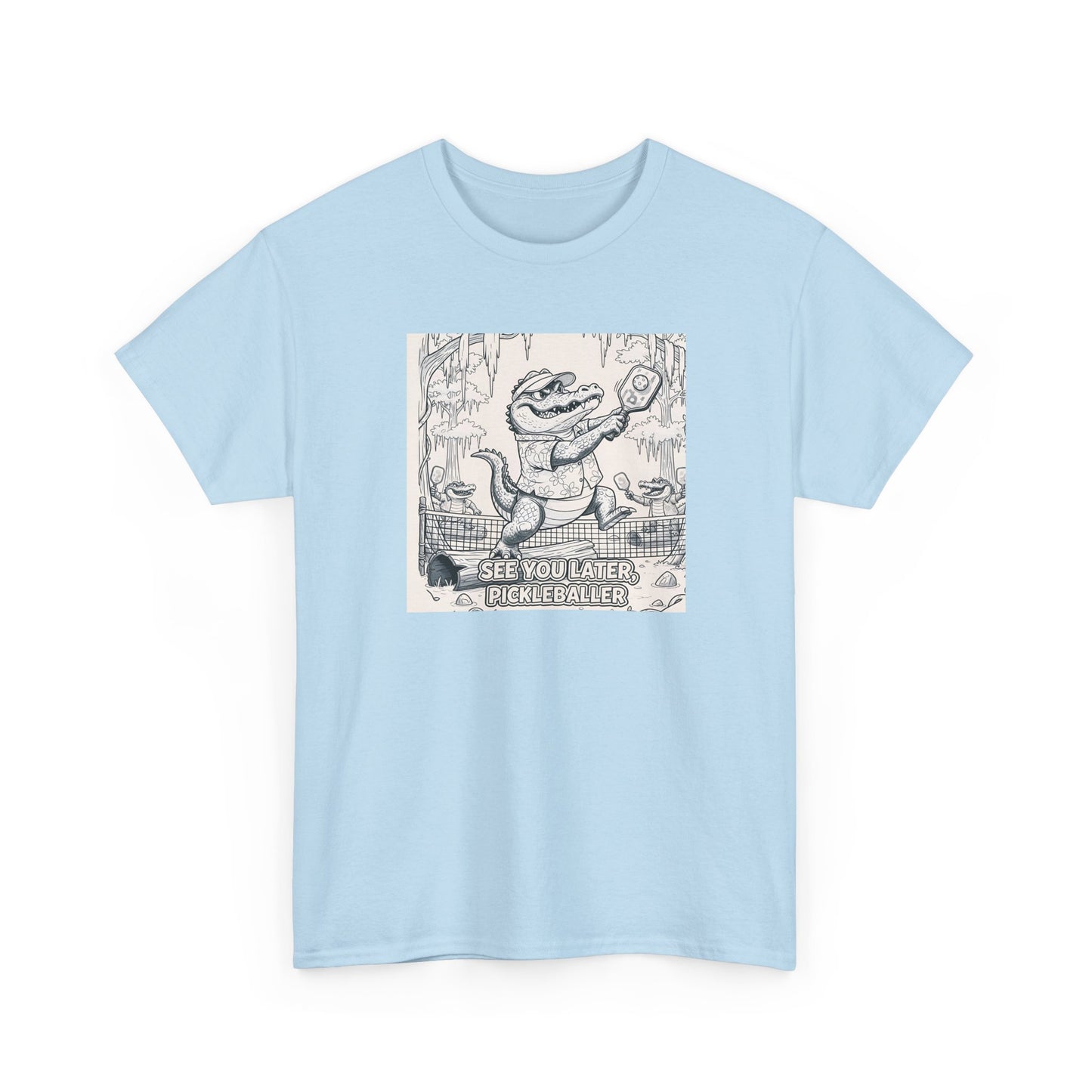 Albert "The Volley" Gator Unisex Heavy Cotton Tee