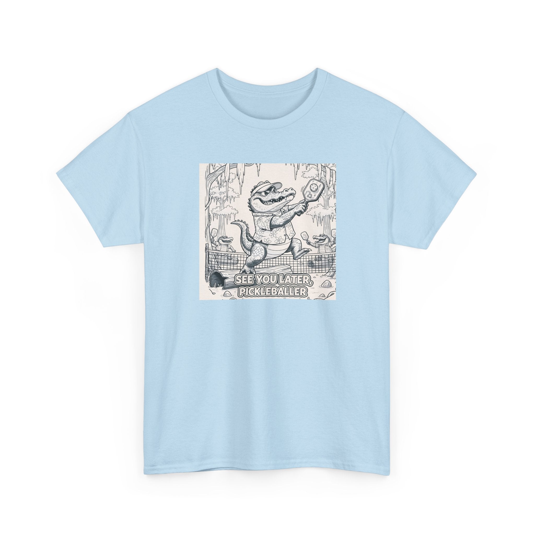 Albert "The Volley" Gator Unisex Heavy Cotton Tee