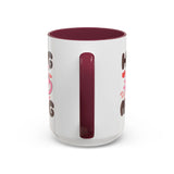 Hug in My Mug Mug | Cute Pink Cup, Heart Coffee Design