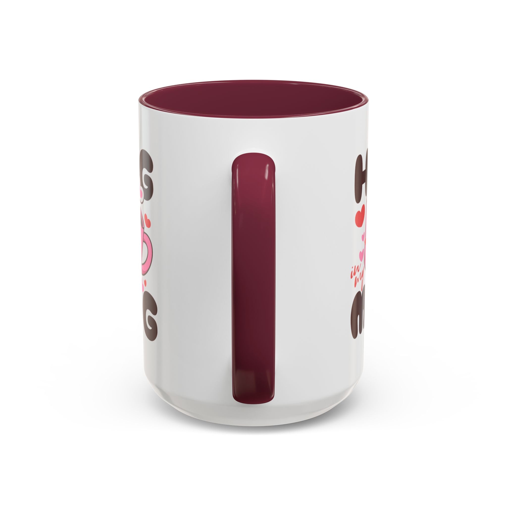 Hug in My Mug Mug | Cute Pink Cup, Heart Coffee Design