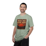 Wish You Were Here Sunset T-shirt | Vintage Sunset Graphic