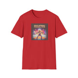 Disco Inferno Capybara Pickleball Fever T-Shirt | Retro 70s Dance Court Graphic