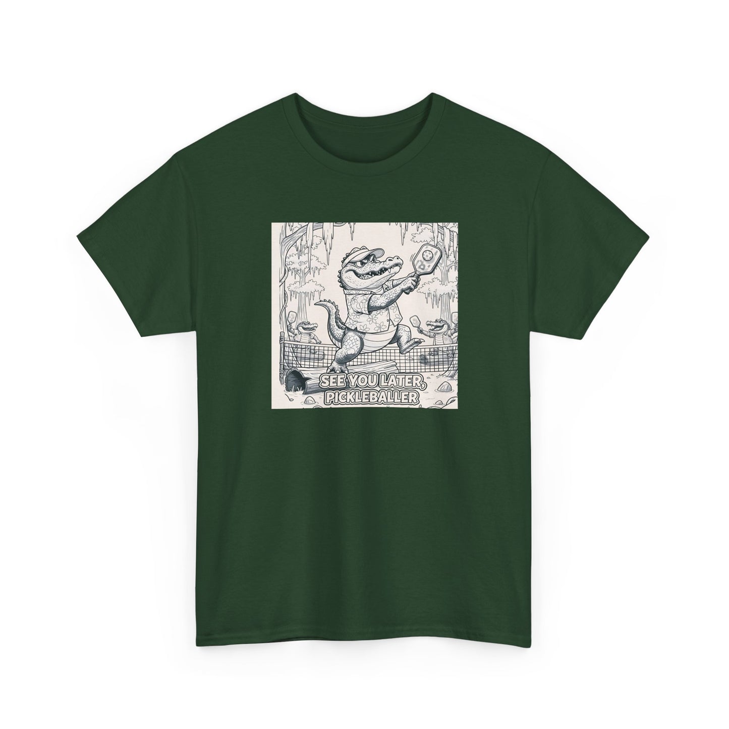Albert "The Volley" Gator Unisex Heavy Cotton Tee