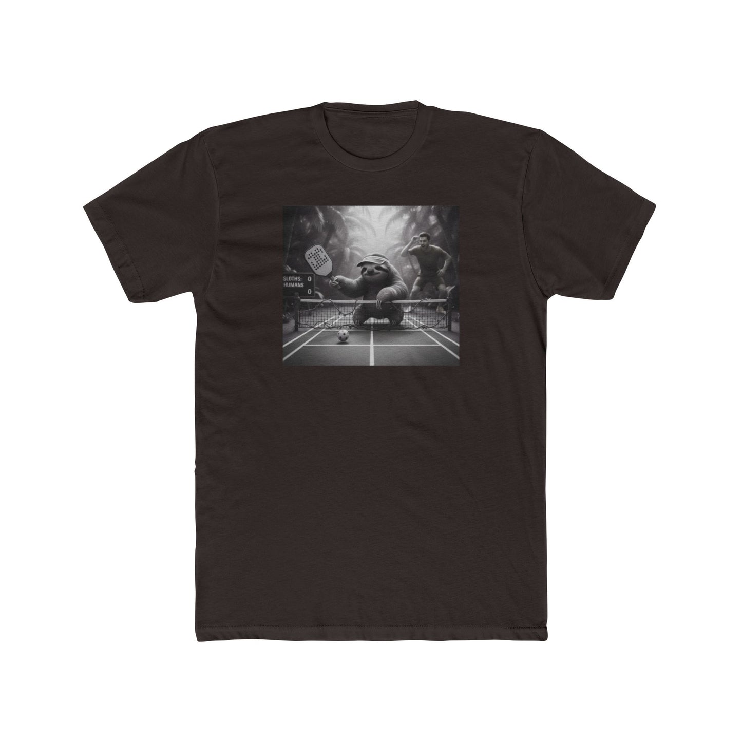 Dink-Shot Sloth Pickleball Tee | Slow-Motion Sportswear Parody