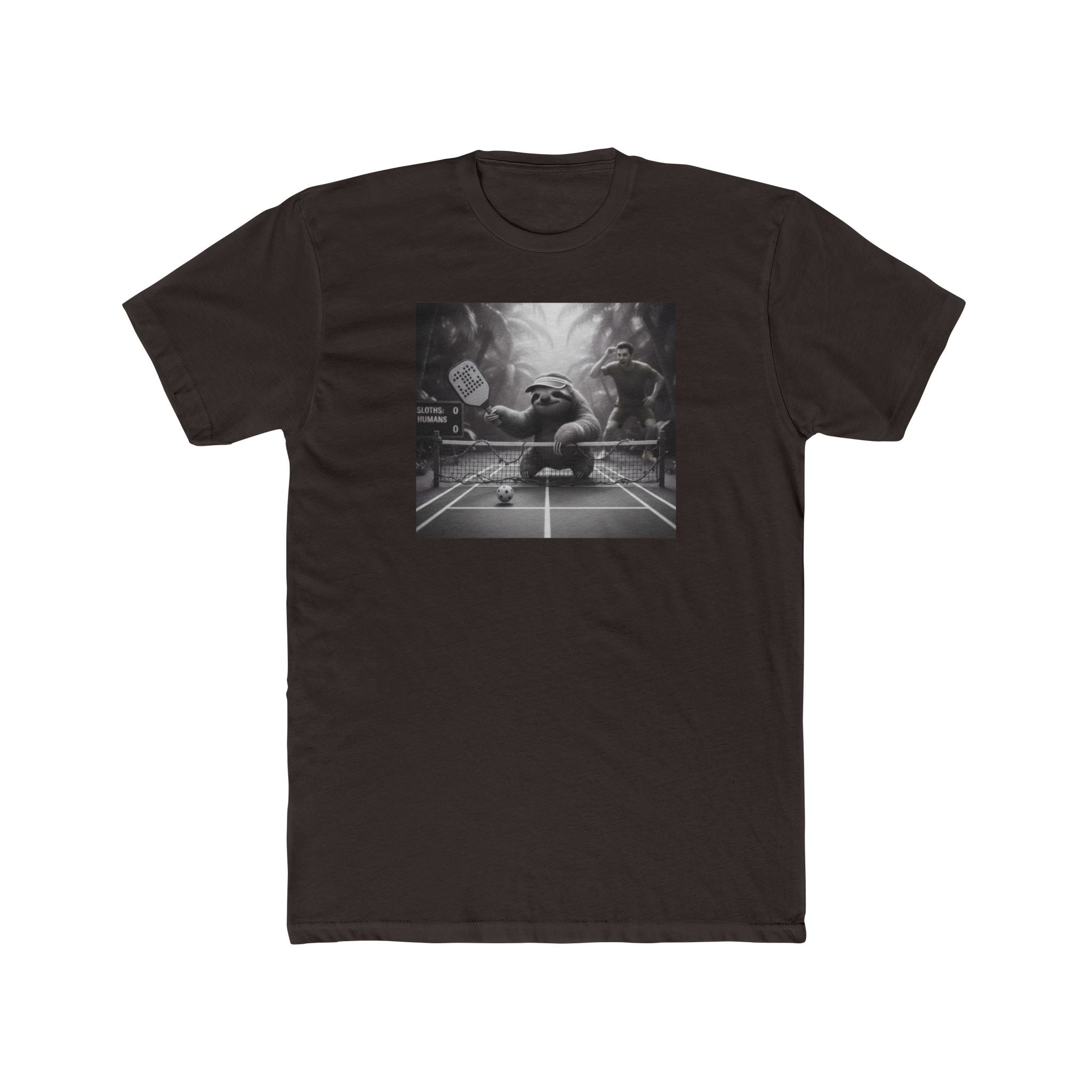 Dink-Shot Sloth Pickleball Tee | Slow-Motion Sportswear Parody