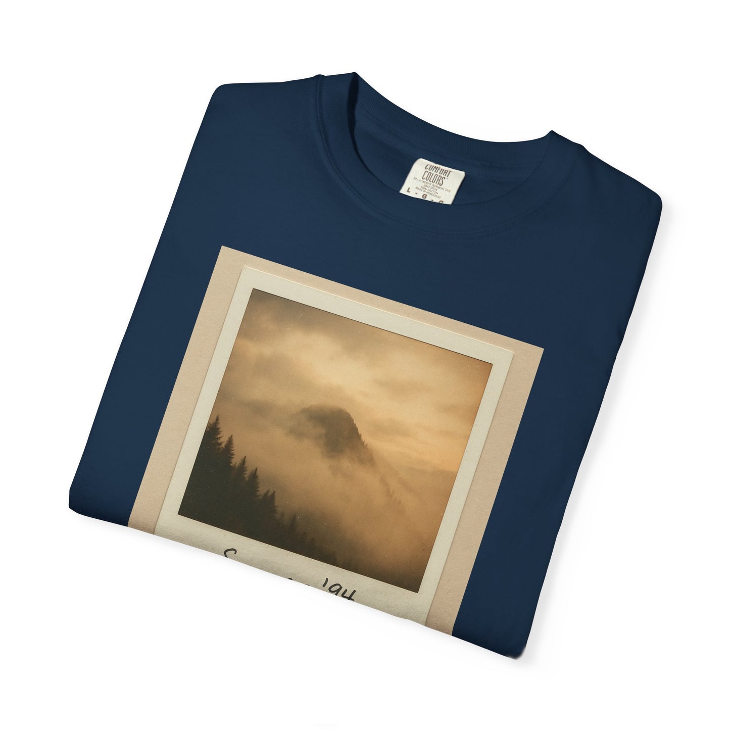 Vintage Polaroid Mountain Photo T-Shirt | Summer '94