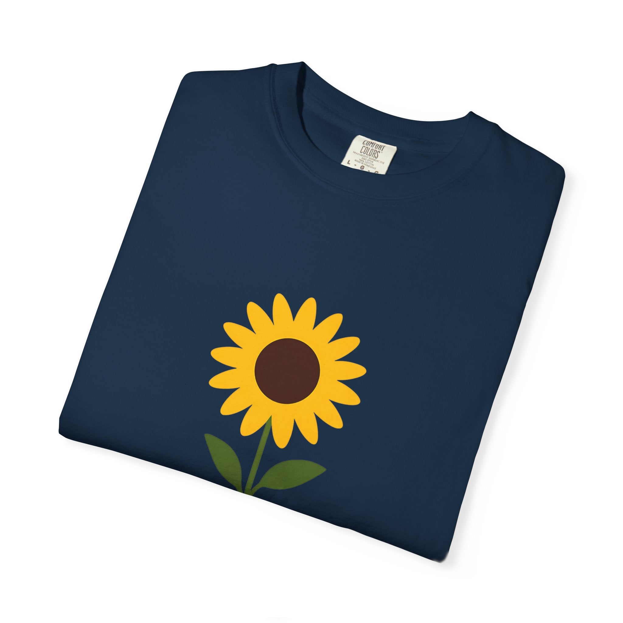 Sunflower Graphic T-shirt | Minimal Floral Tee