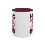 Hug in My Mug Mug | Cute Pink Cup, Heart Coffee Design
