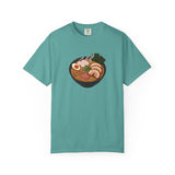 Ramen Bowl Illustration T-shirt | Cute Noodle Soup Graphic