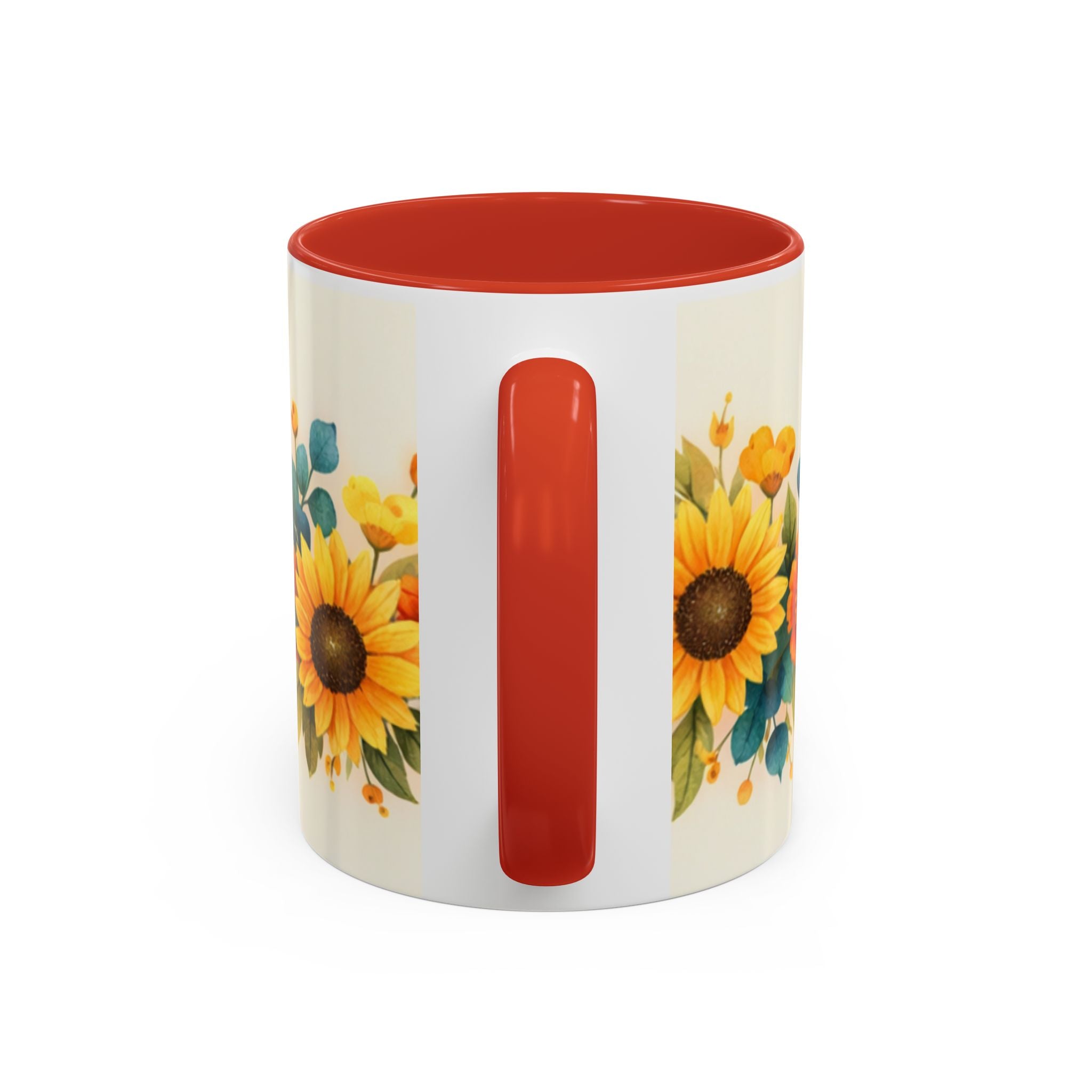 Every Day Is A Fresh Start mug | Floral sunflower coffee mug