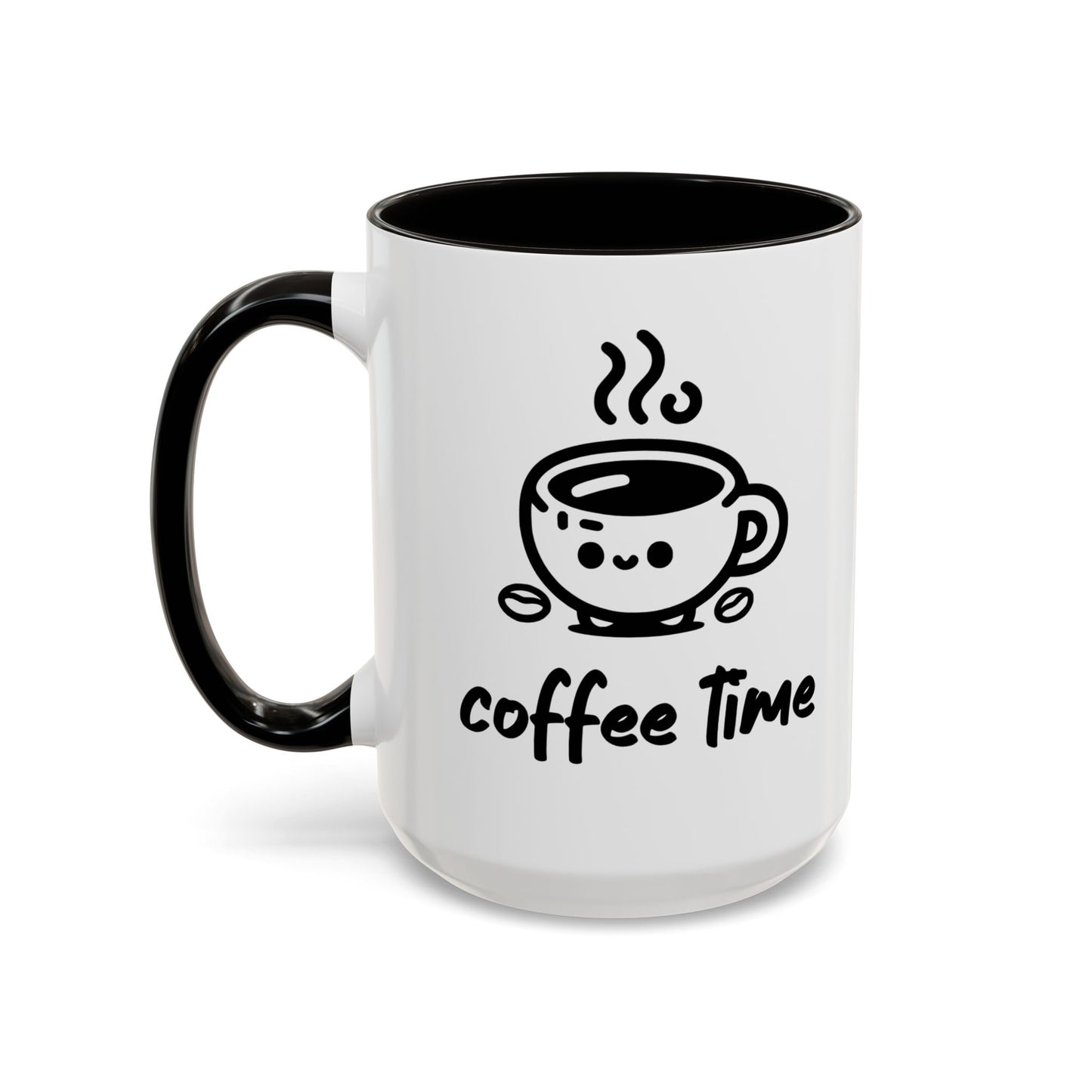 Kawaii Coffee Time Mug | Ceramic Coffee Mug