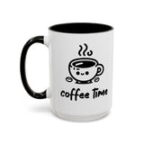 Kawaii Coffee Time Mug | Ceramic Coffee Mug