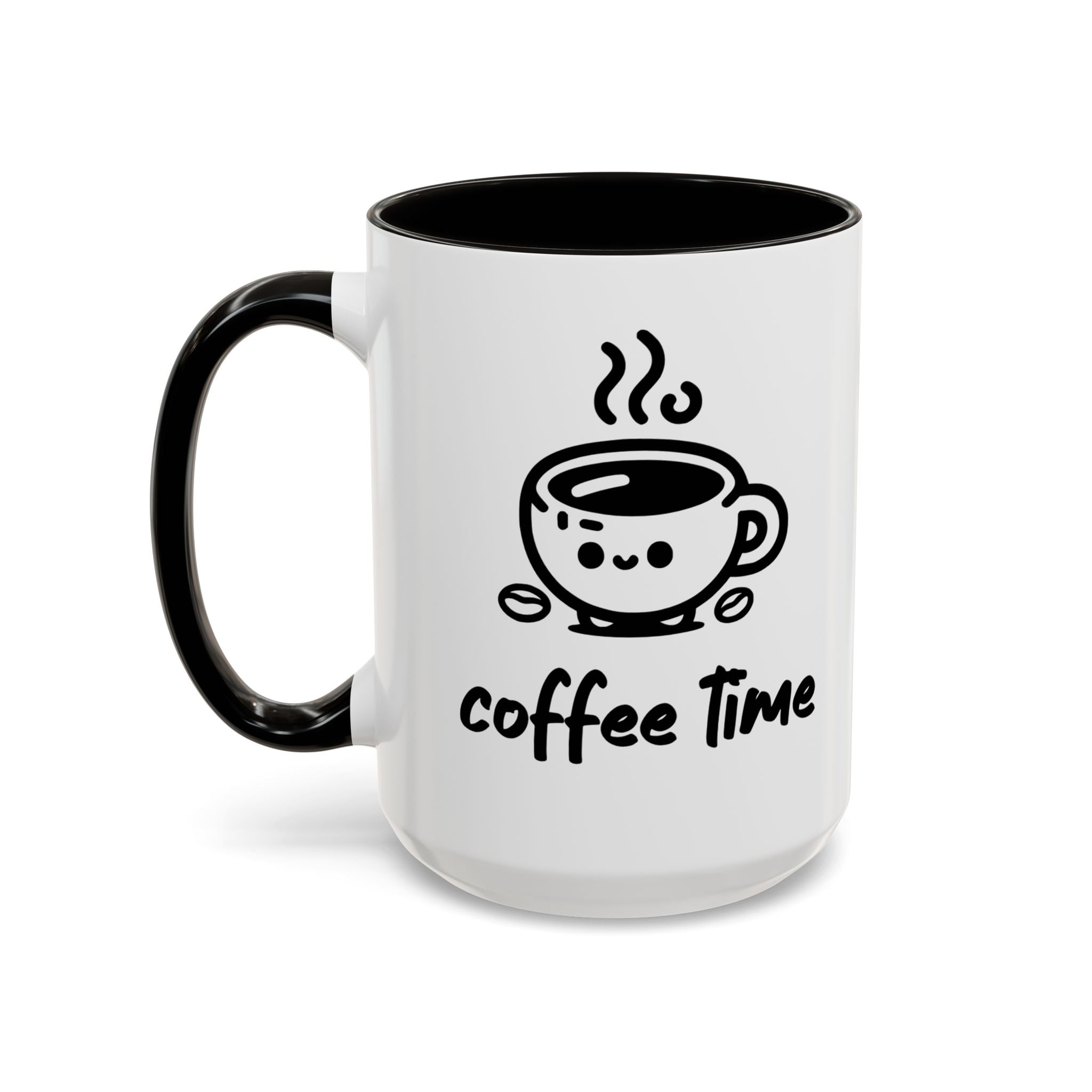 Kawaii Coffee Time Mug | Ceramic Coffee Mug