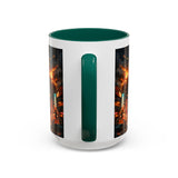 Catzilla Tokyo Cityscape Mug | Color Interior 11oz 15oz