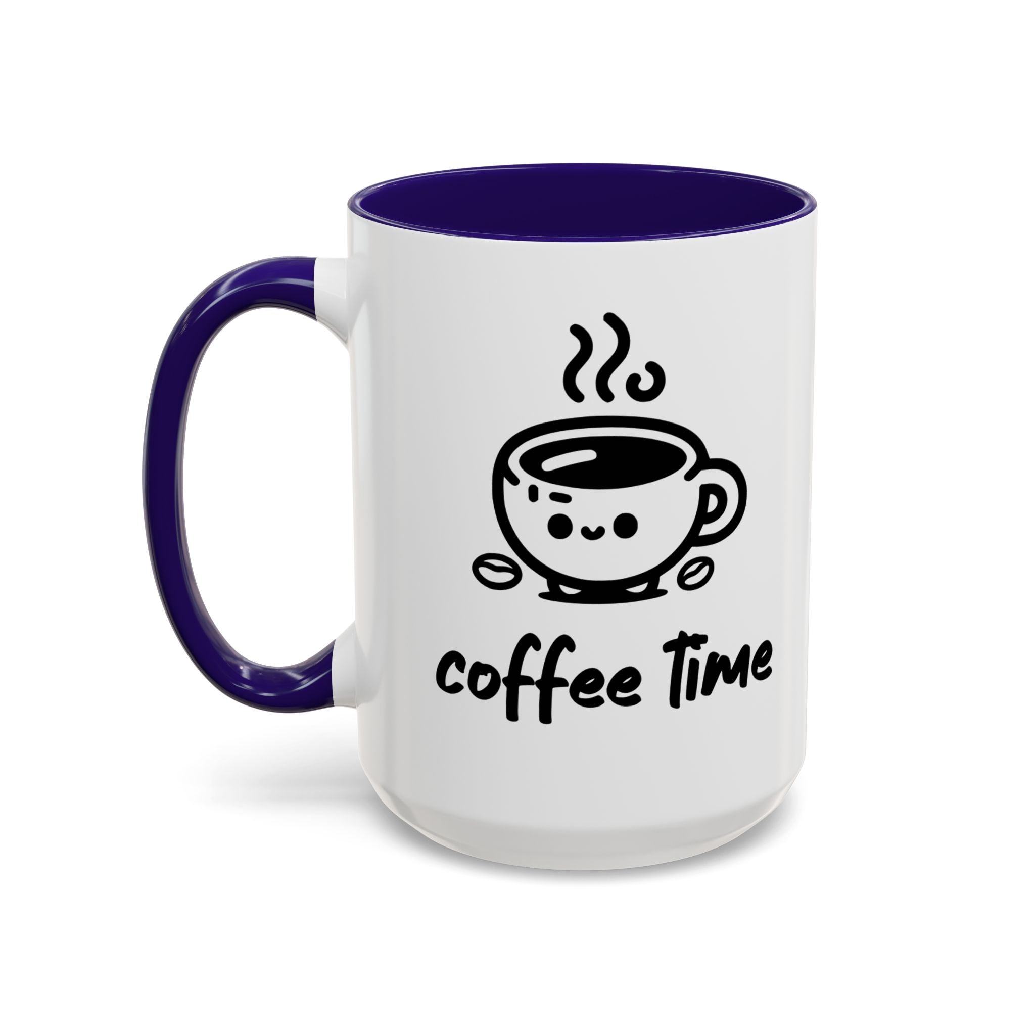 Kawaii Coffee Time Mug | Ceramic Coffee Mug