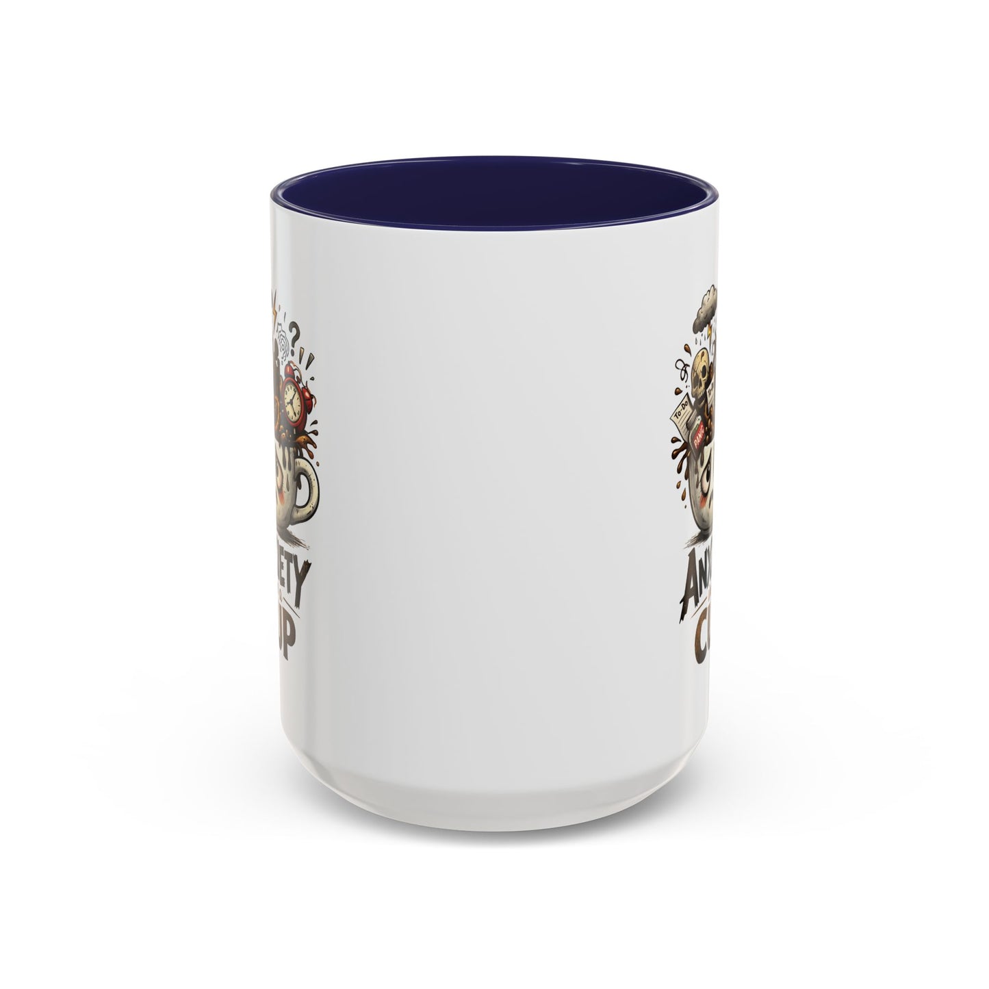 Anxiety in a Cup Coffee Mug | Accent 11oz 15oz